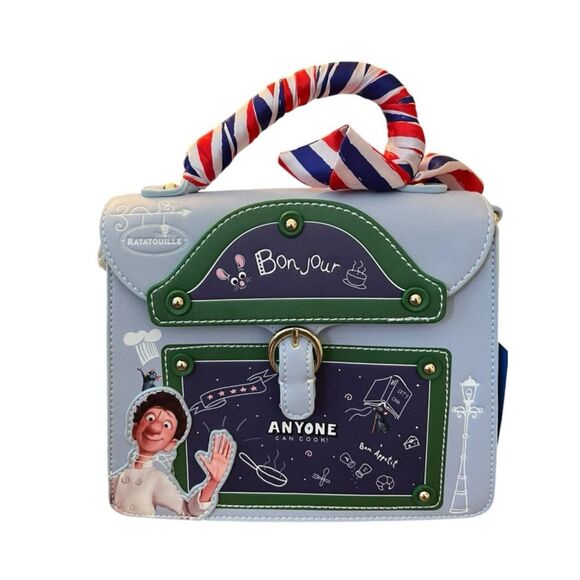 Danielle Nicole Handbags - Danielle Nicole Ratatouille Friends In Paris Convertible Crossbody Bag Purse NWT